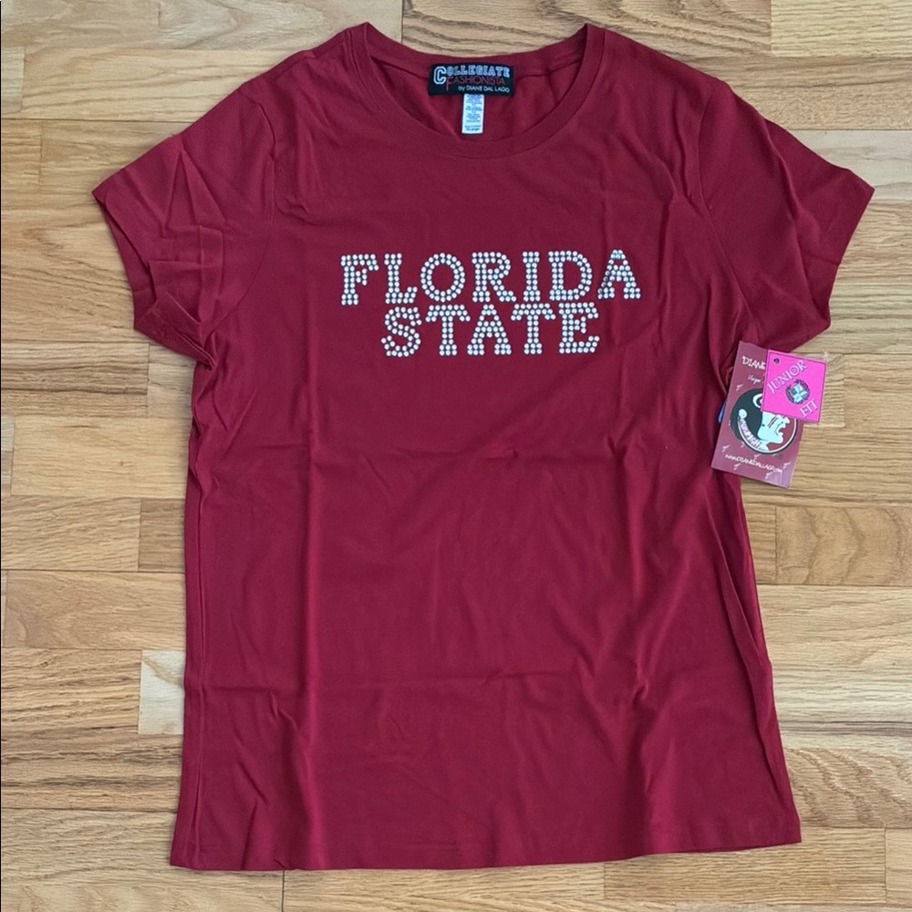 NWT Short Sleeve Bedazzled Florida State T-Shirt